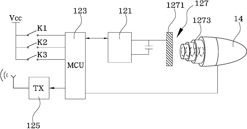 Electronic stylus touch system