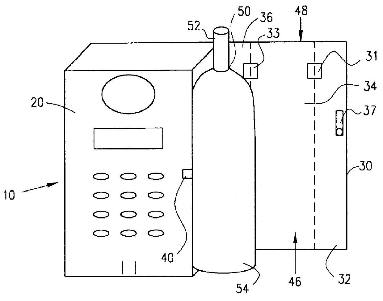 Flexible dual-mode antenna for mobile stations