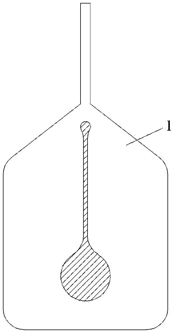 Method of utilizing swelling technology to prepare nanoscale electric jet-flow 3D printing injection needle