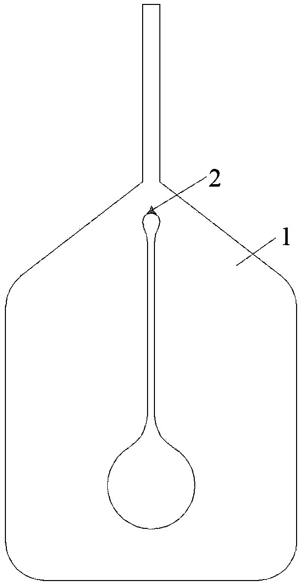 Method of utilizing swelling technology to prepare nanoscale electric jet-flow 3D printing injection needle