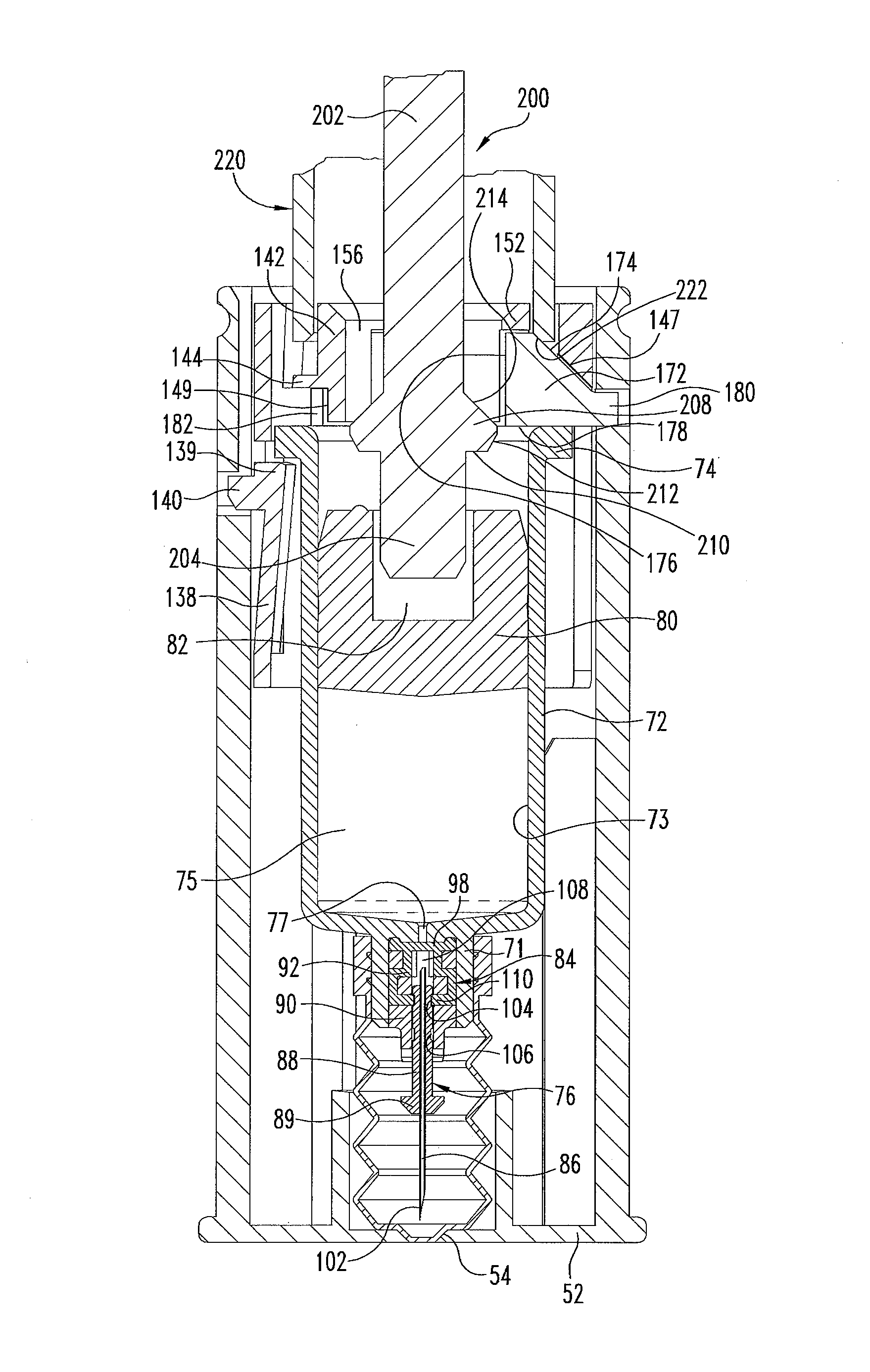 Refill module for an injection device