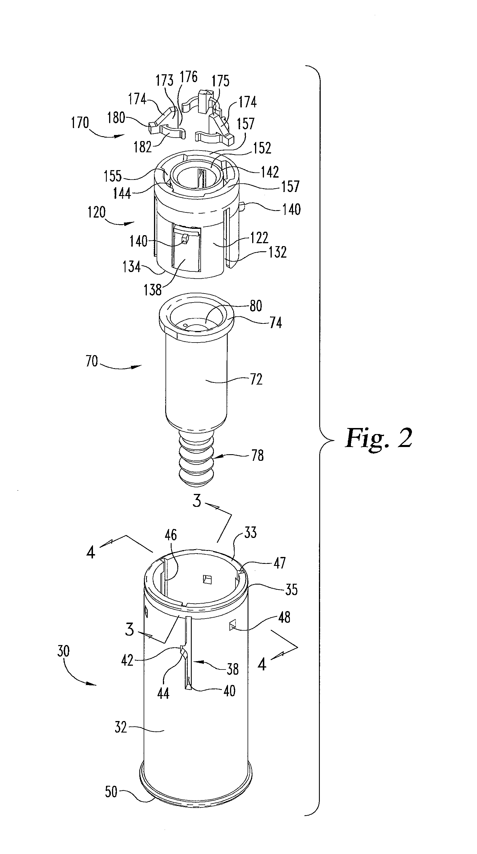 Refill module for an injection device