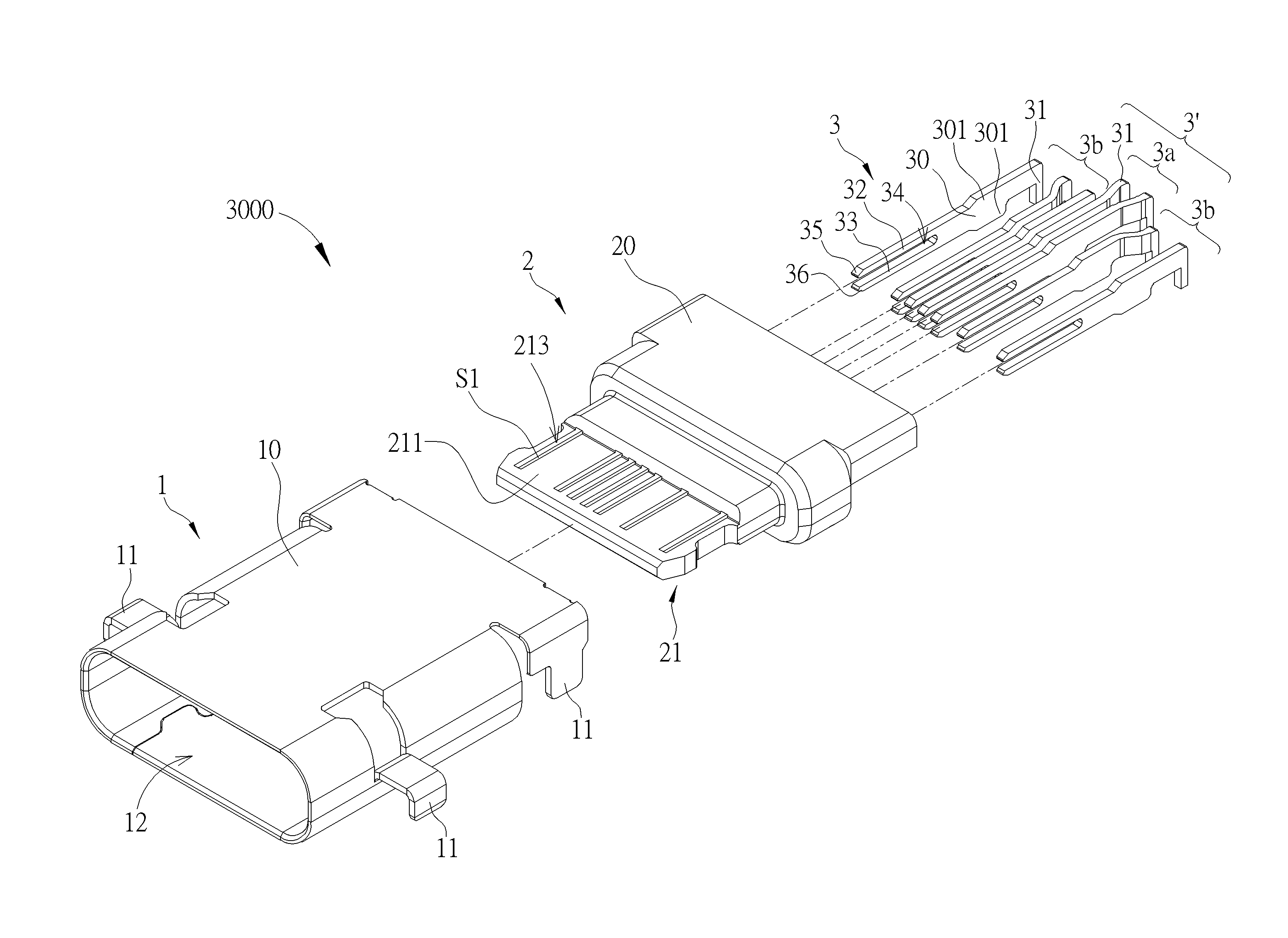 Port connector with capability of dual mating orientation