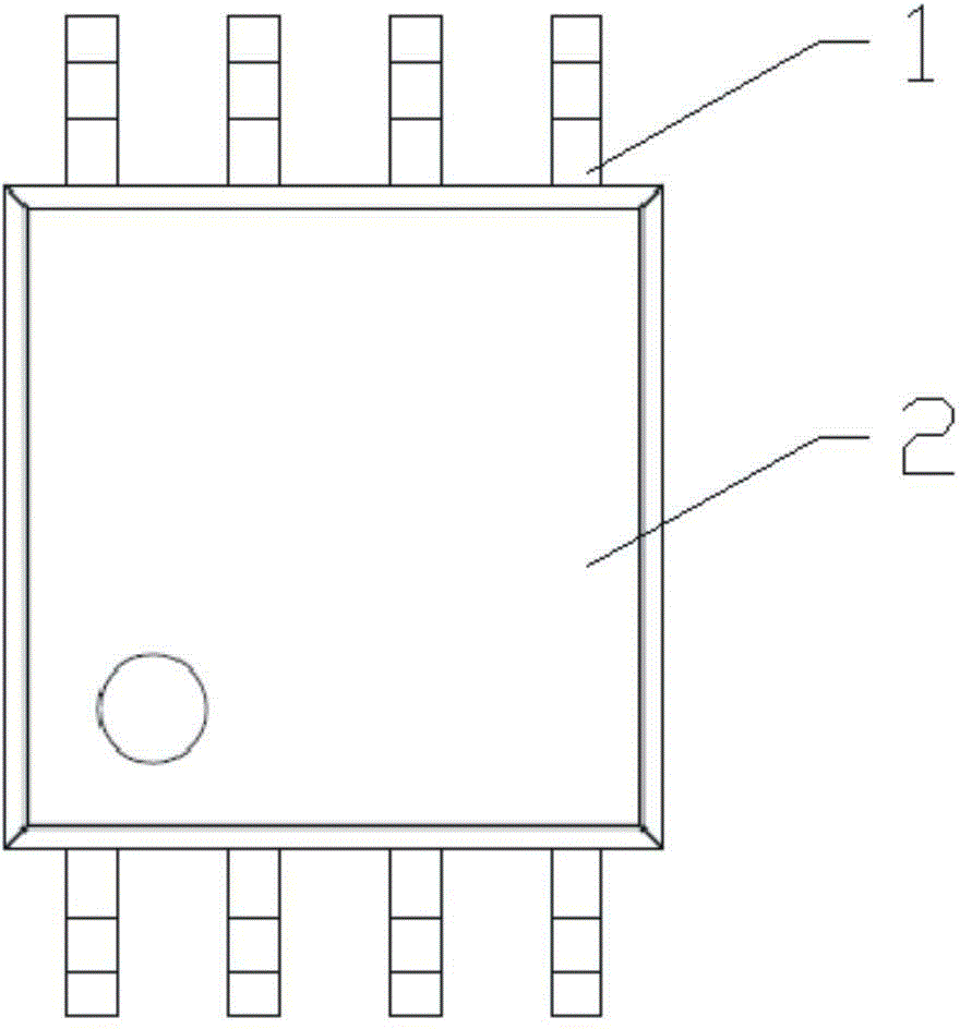 High-density integrated circuit package structure