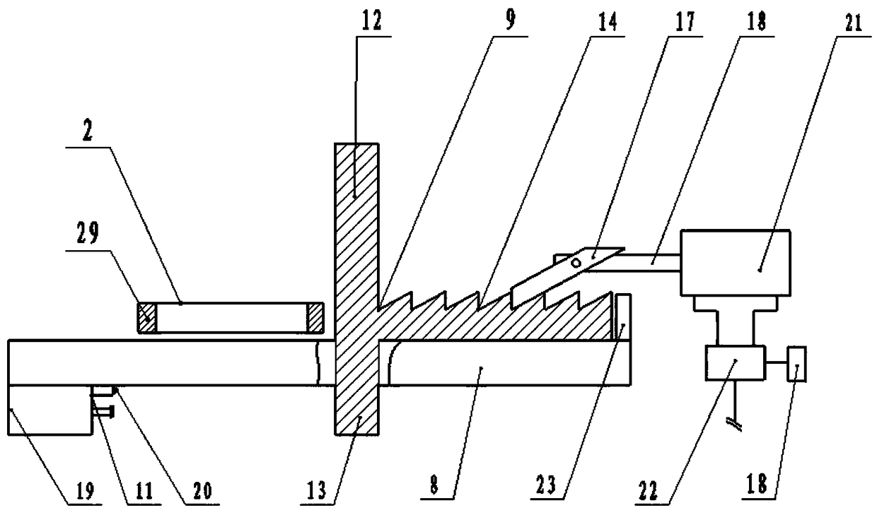 A high-efficiency transmission device for underground coal mining