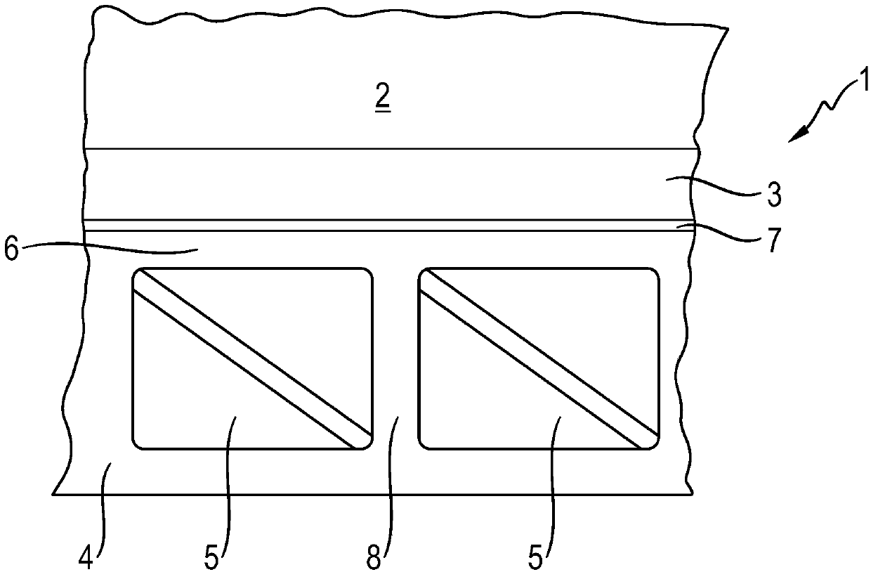 Battery arrangement and method for producing it