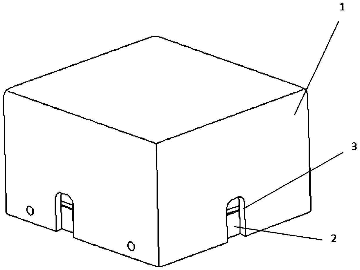 Power line carrier radiation detection device