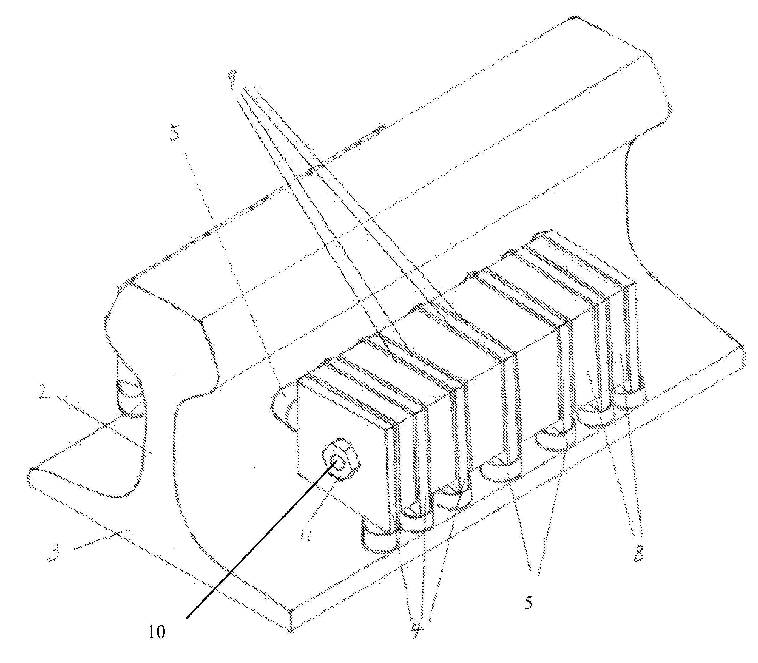 Tunable vibration absorbing device