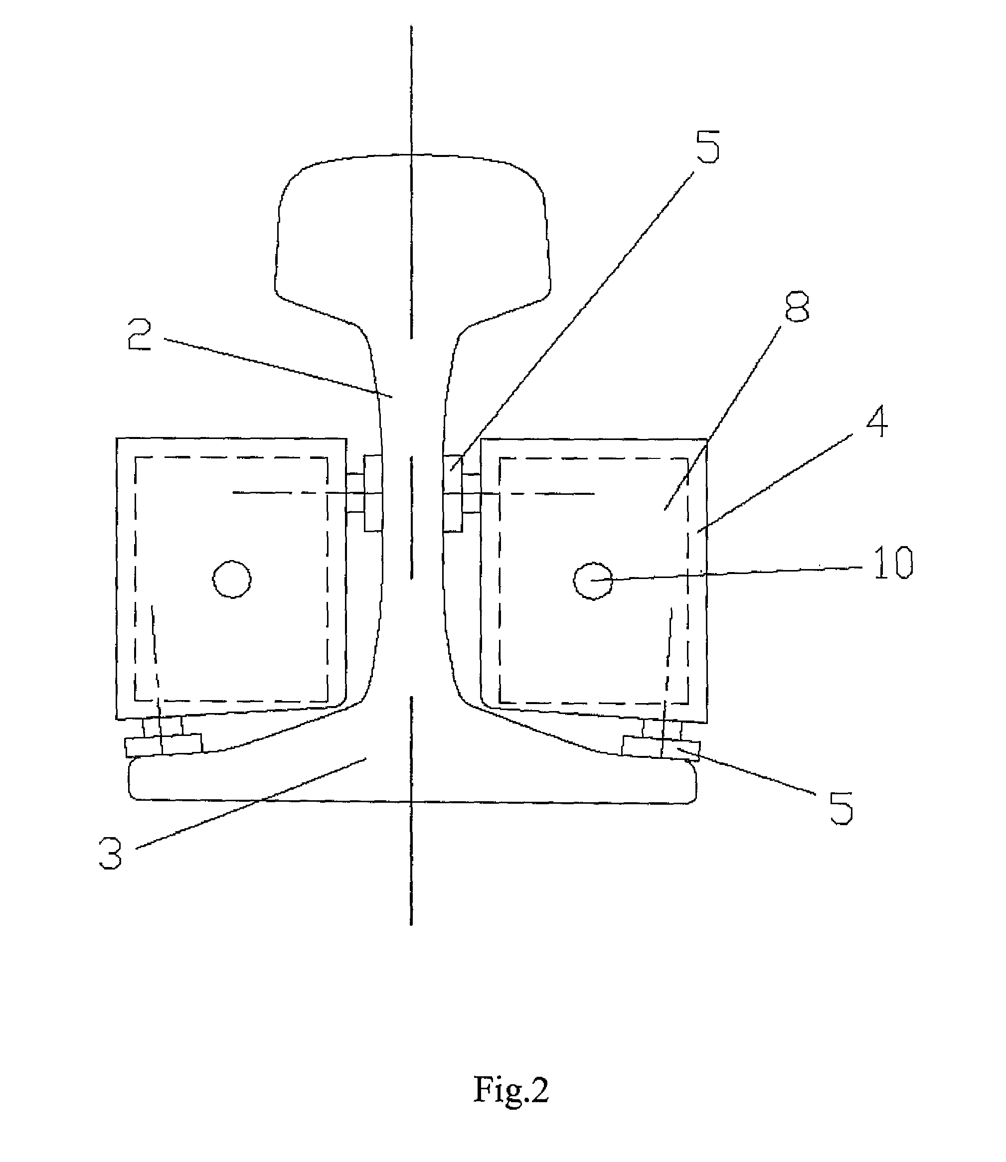 Tunable vibration absorbing device