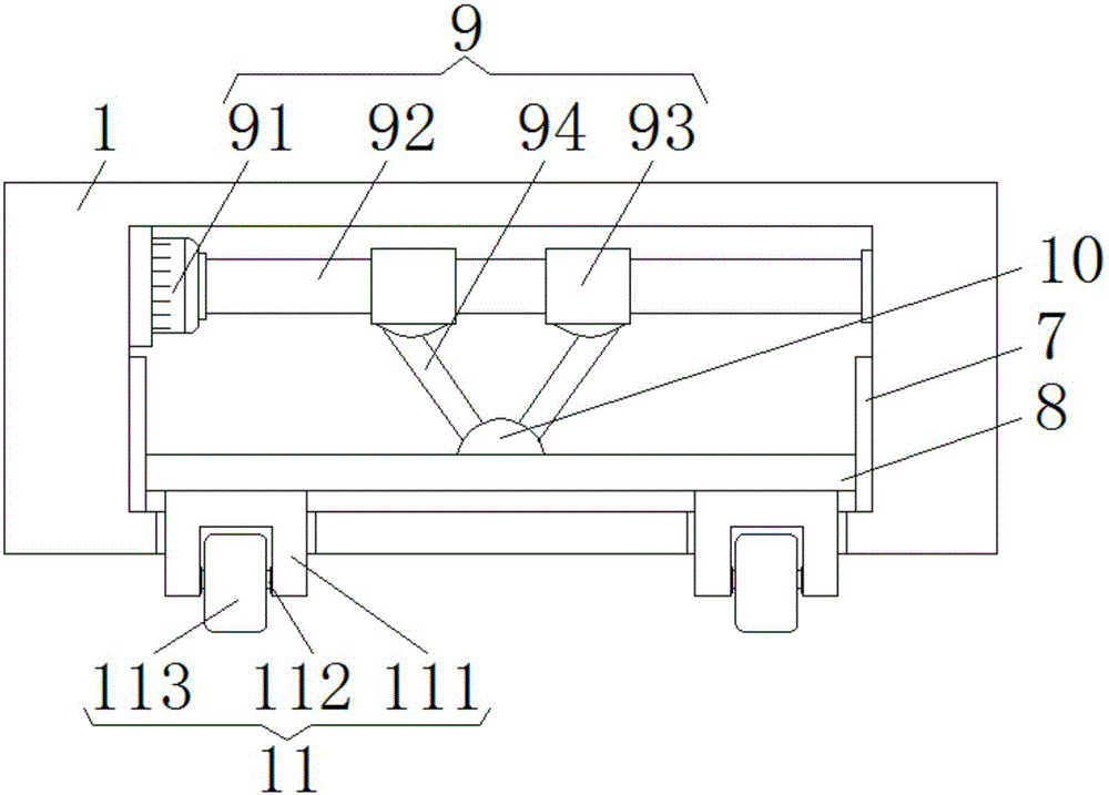 Mechanical lift-type stable safety platform