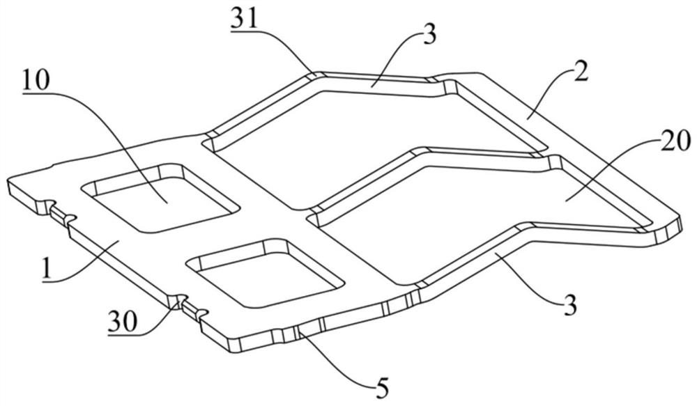 Grounding structure and connector