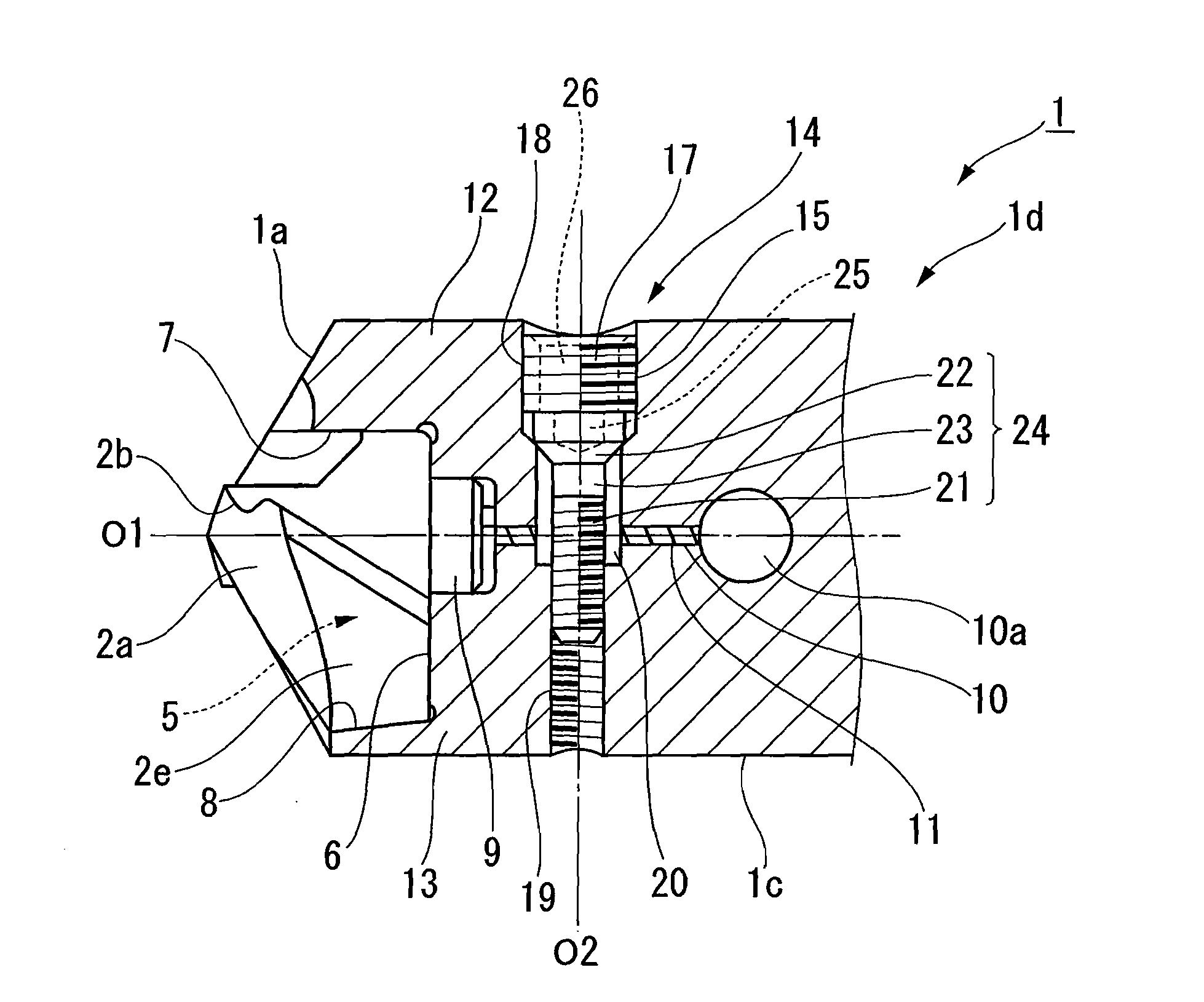 Indexable drill