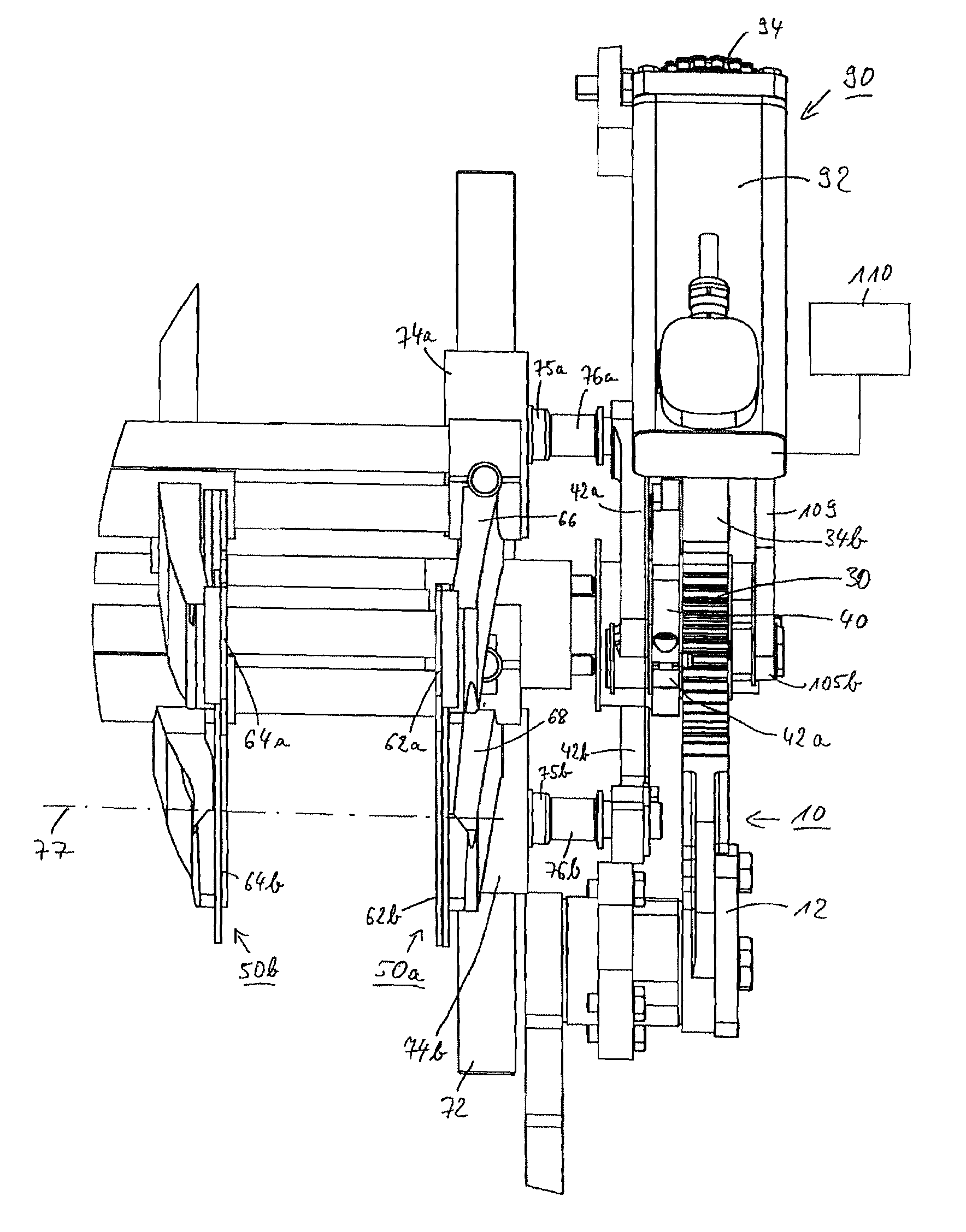 Automatic displacer clearance adjustment