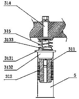 Plant core laser welding device