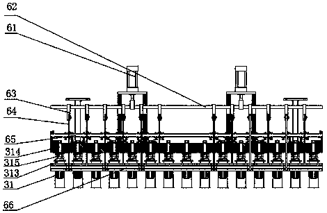 Plant core laser welding device