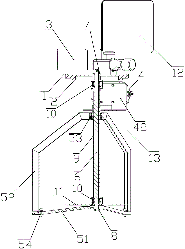 A semi-automatic threading machine