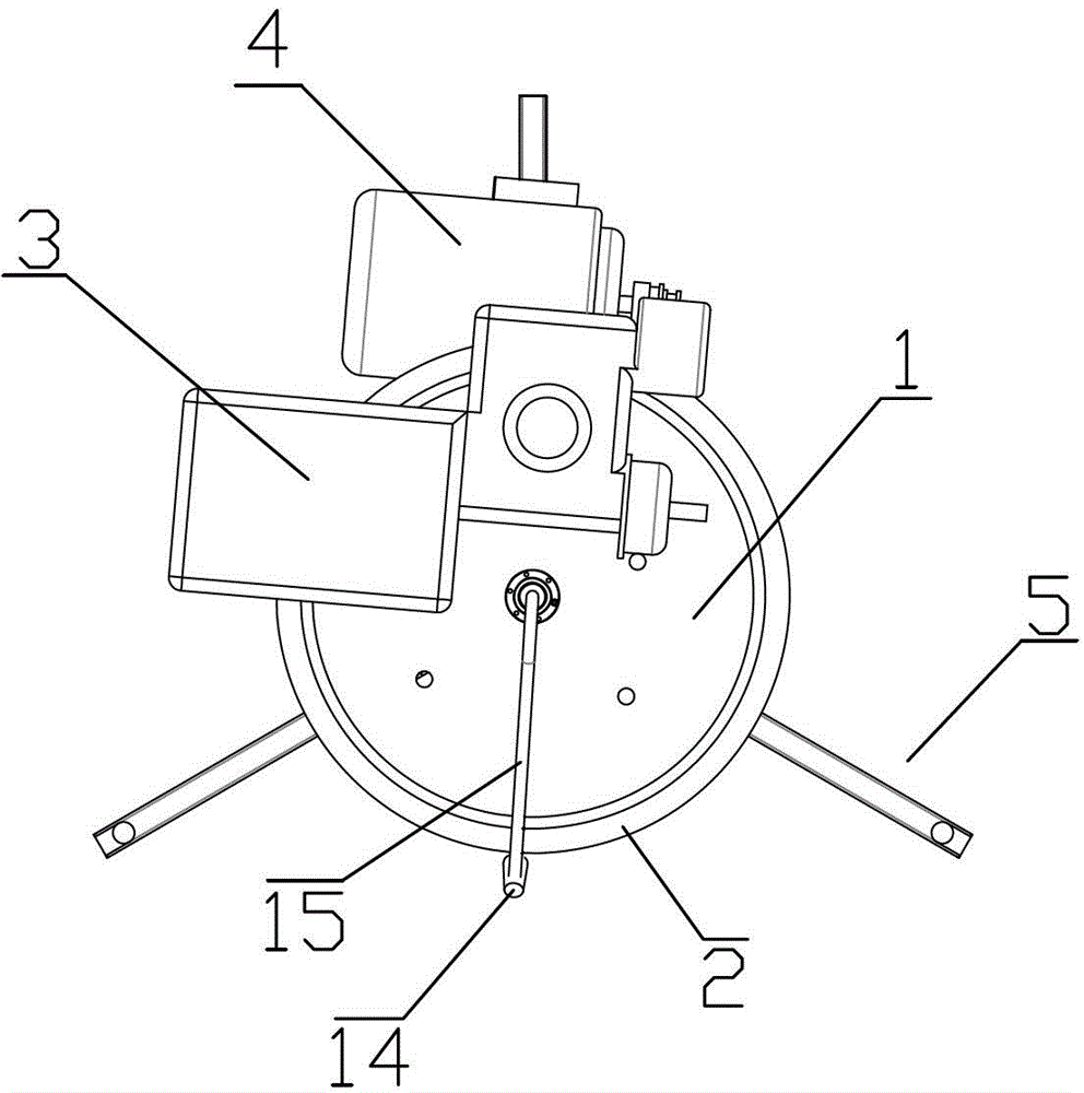 A semi-automatic threading machine