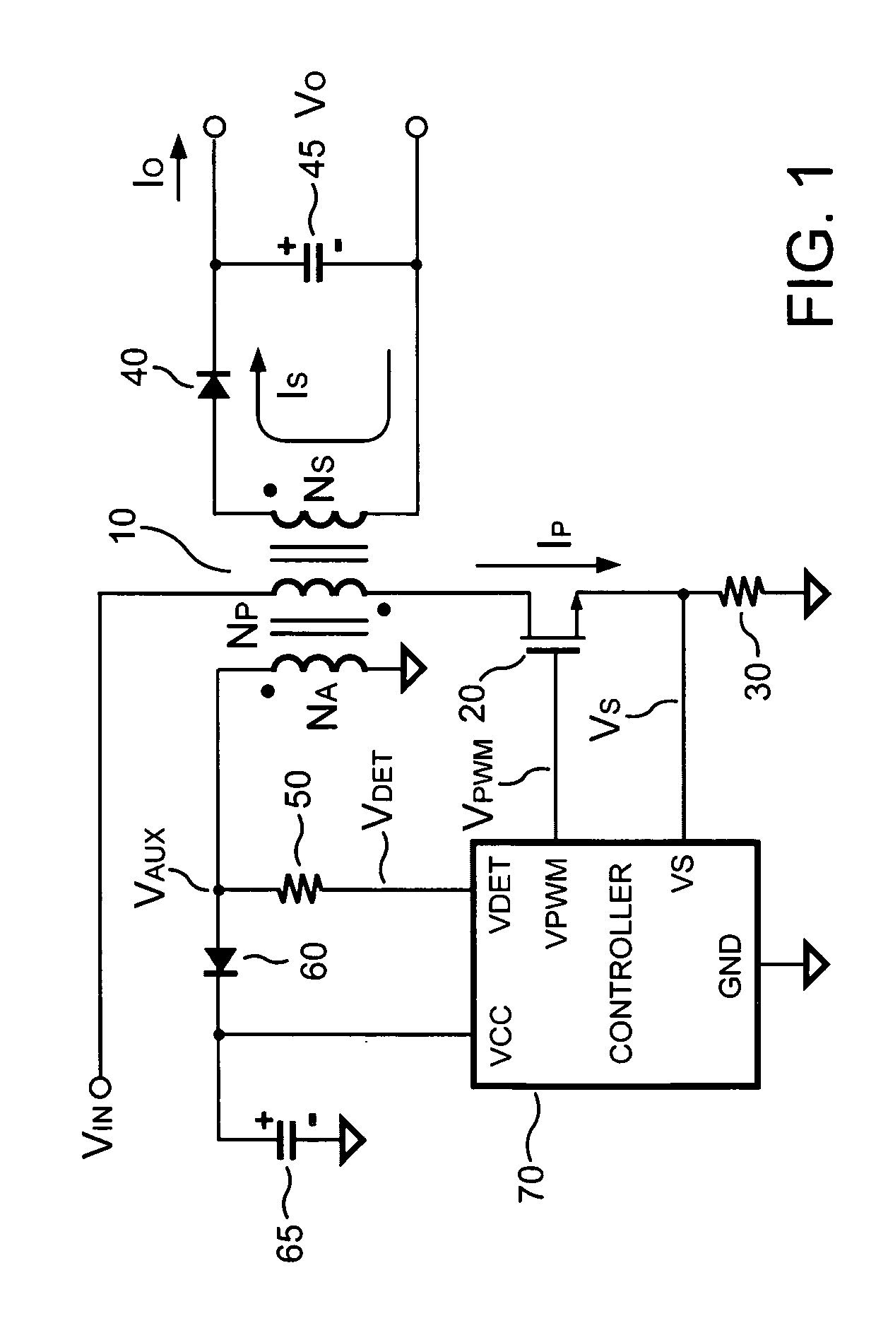 Apparatus and method thereof for measuring output current from primary side of power converter