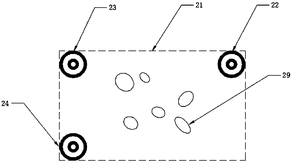 Random anti-counterfeit mark feature extraction and identification method and device and server