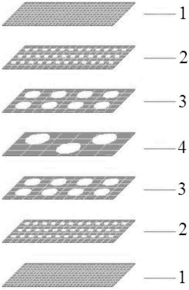 Controllable biodegradable plga inner pore gradient membrane and its preparation process