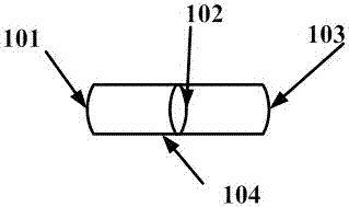 Bi-directional antenna Beacon device with controllable emission direction, system and method