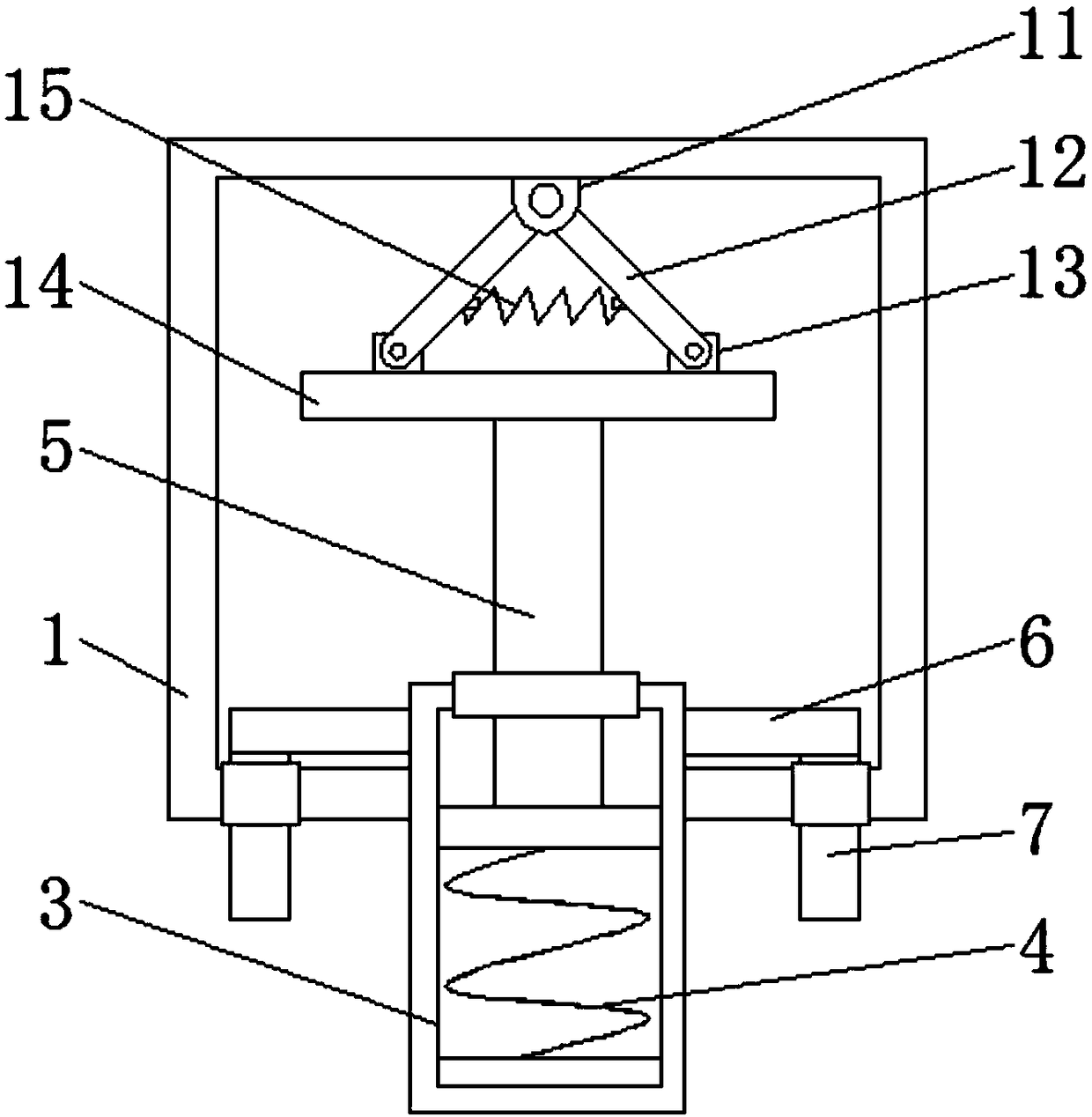 Engineering surveying instrument convenient to carry