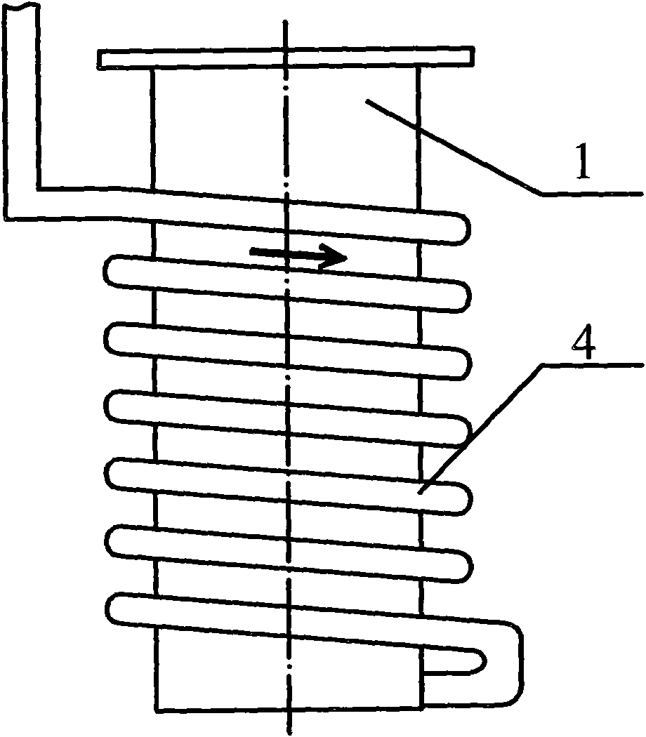 Autothermal reforming device for producing hydrogen from natural gas