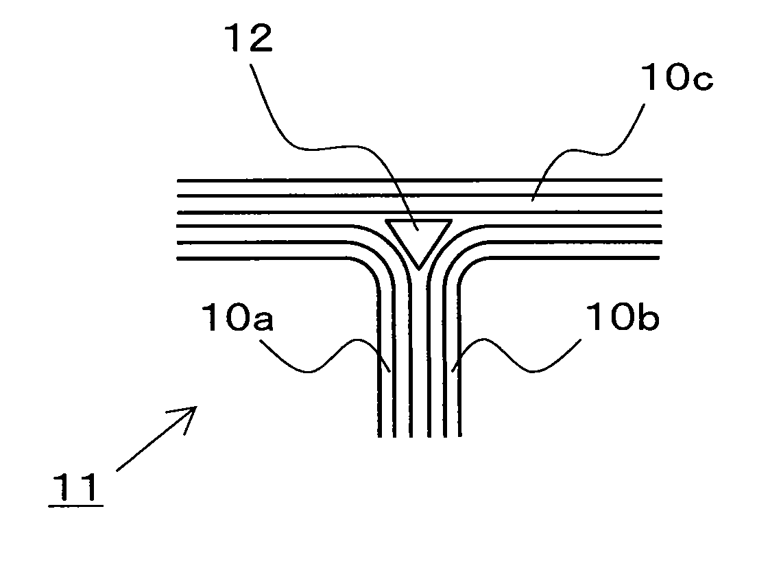 Process and apparatus for producing beam member