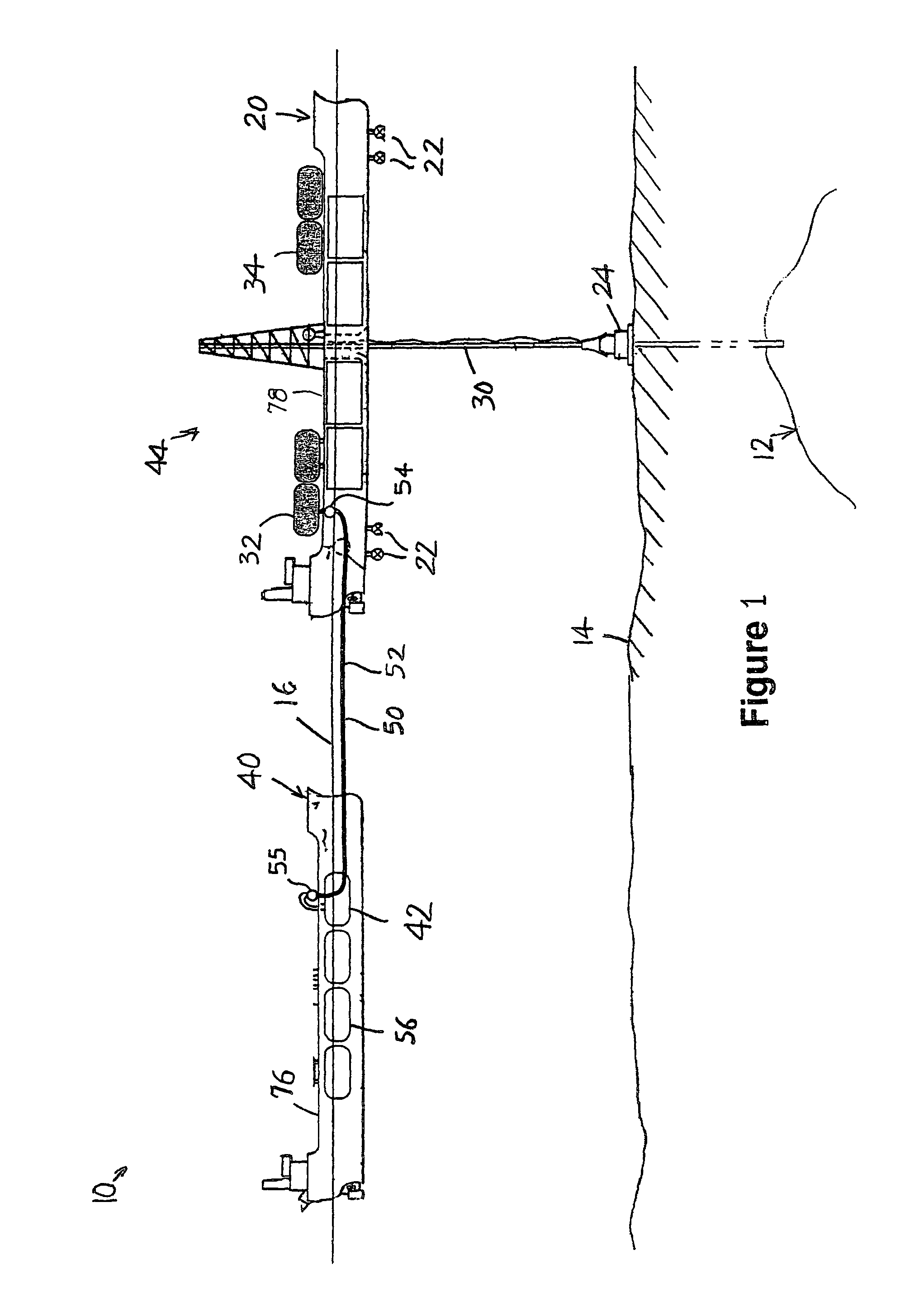 Offshore gas recovery