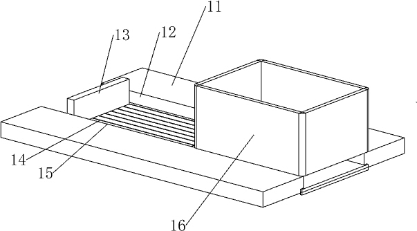 Automatic dicing and collecting device for steaks