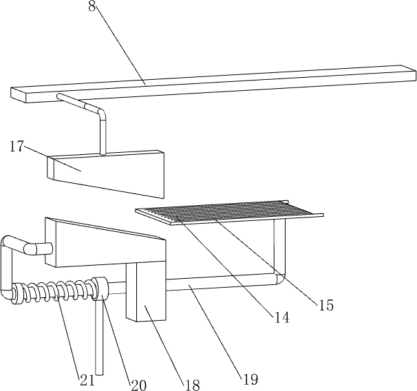 Automatic dicing and collecting device for steaks