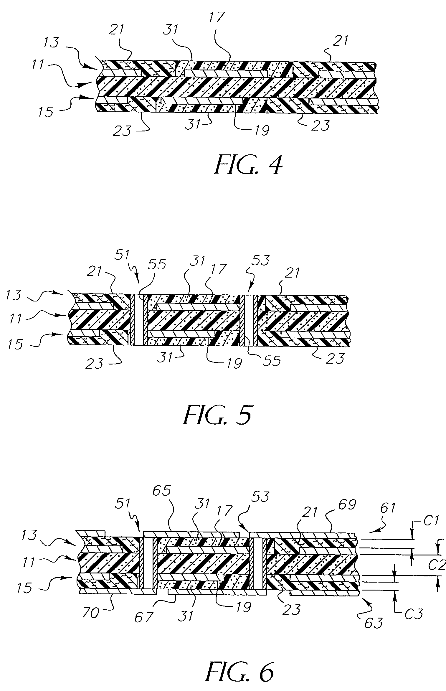 Method of making a capacitive substrate using photoimageable dielectric for use as part of a larger circuitized substrate, method of making said circuitized substrate and method of making an information handling system including said circuitized substrate