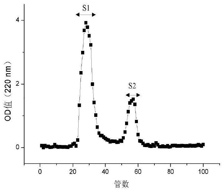 A kind of mulberry leaf immunoactive peptide and its preparation method