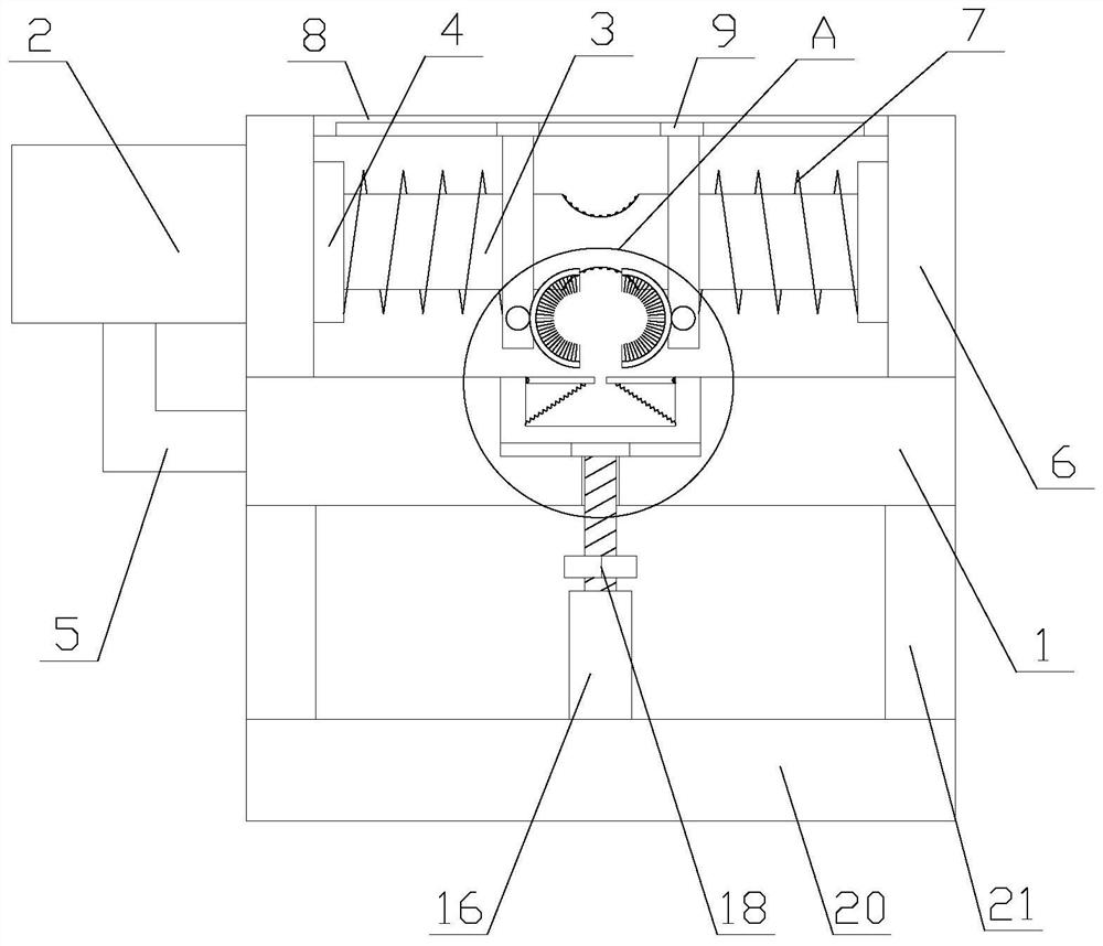 Feeding device for silicon rods