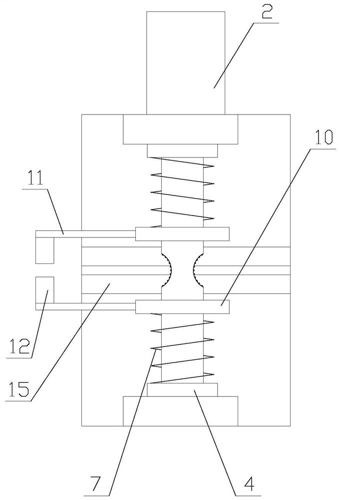 Feeding device for silicon rods