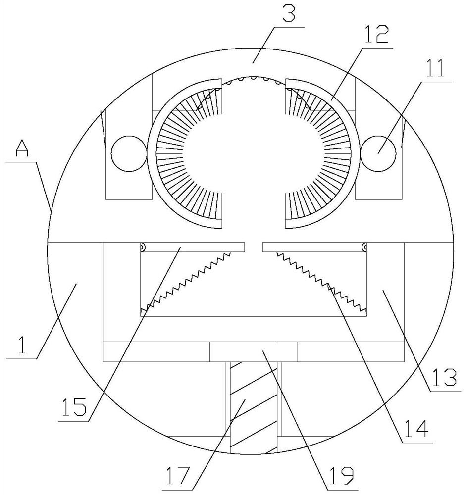 Feeding device for silicon rods