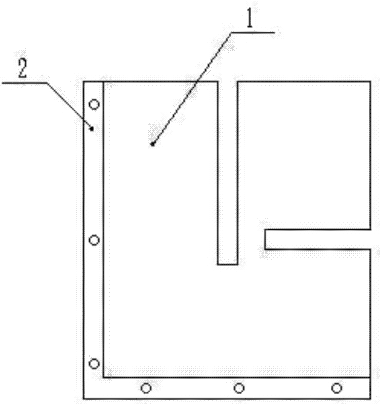 Repairing fixture for cathode tab of lithium battery