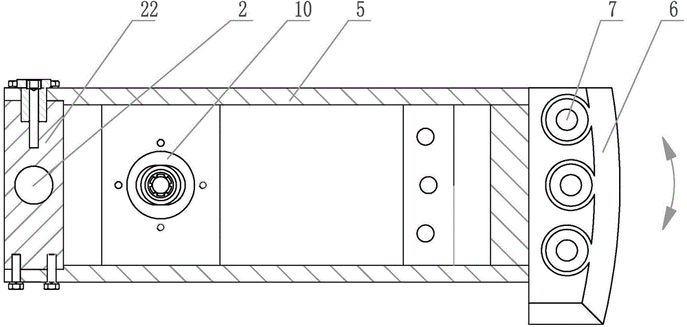 Punch die indexing mechanism of numerical control punch press