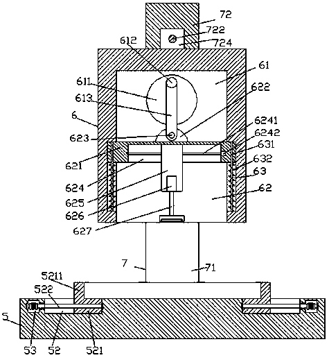 High-efficiency biomedical metal plate polishing device