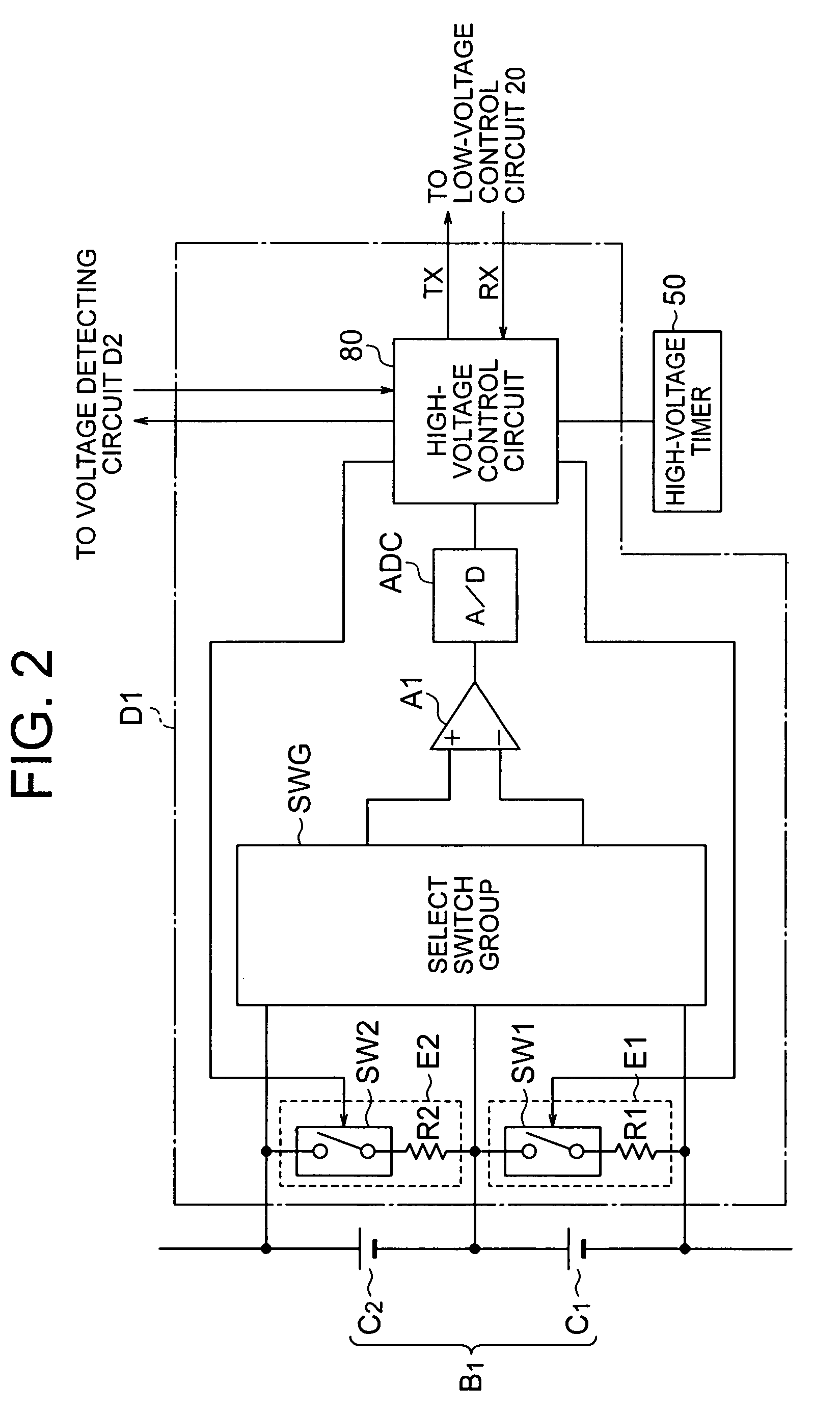 Voltage adjusting apparatus