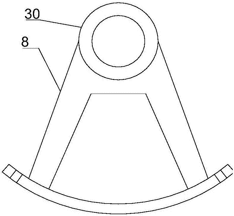 Rapid building mortar stirring device