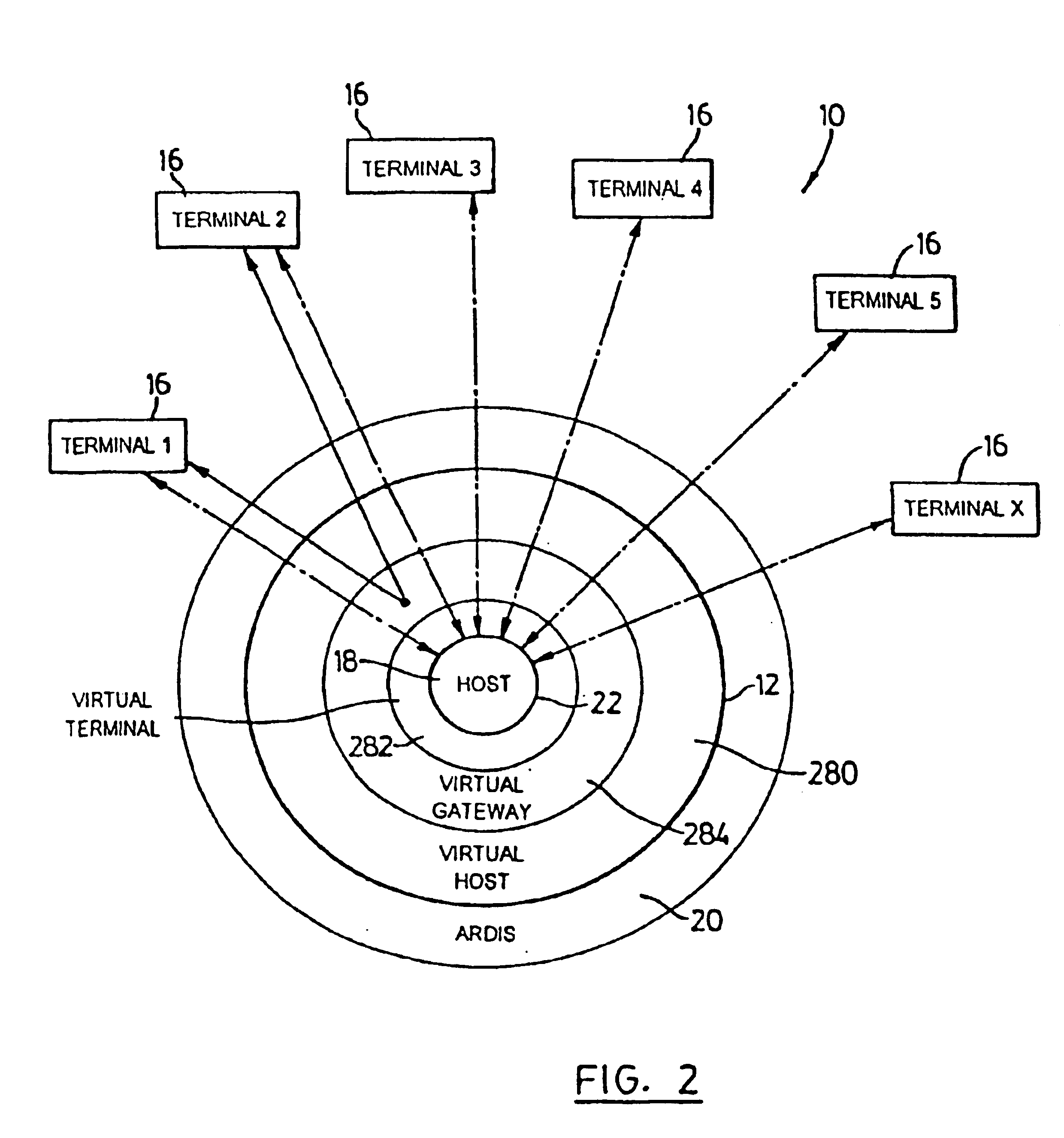 Communication server including virtual gateway to perform protocol conversion and communication system incorporating the same