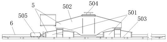 Megawatt tower type photo-thermal power generation heat collector mounting method and mounting system device