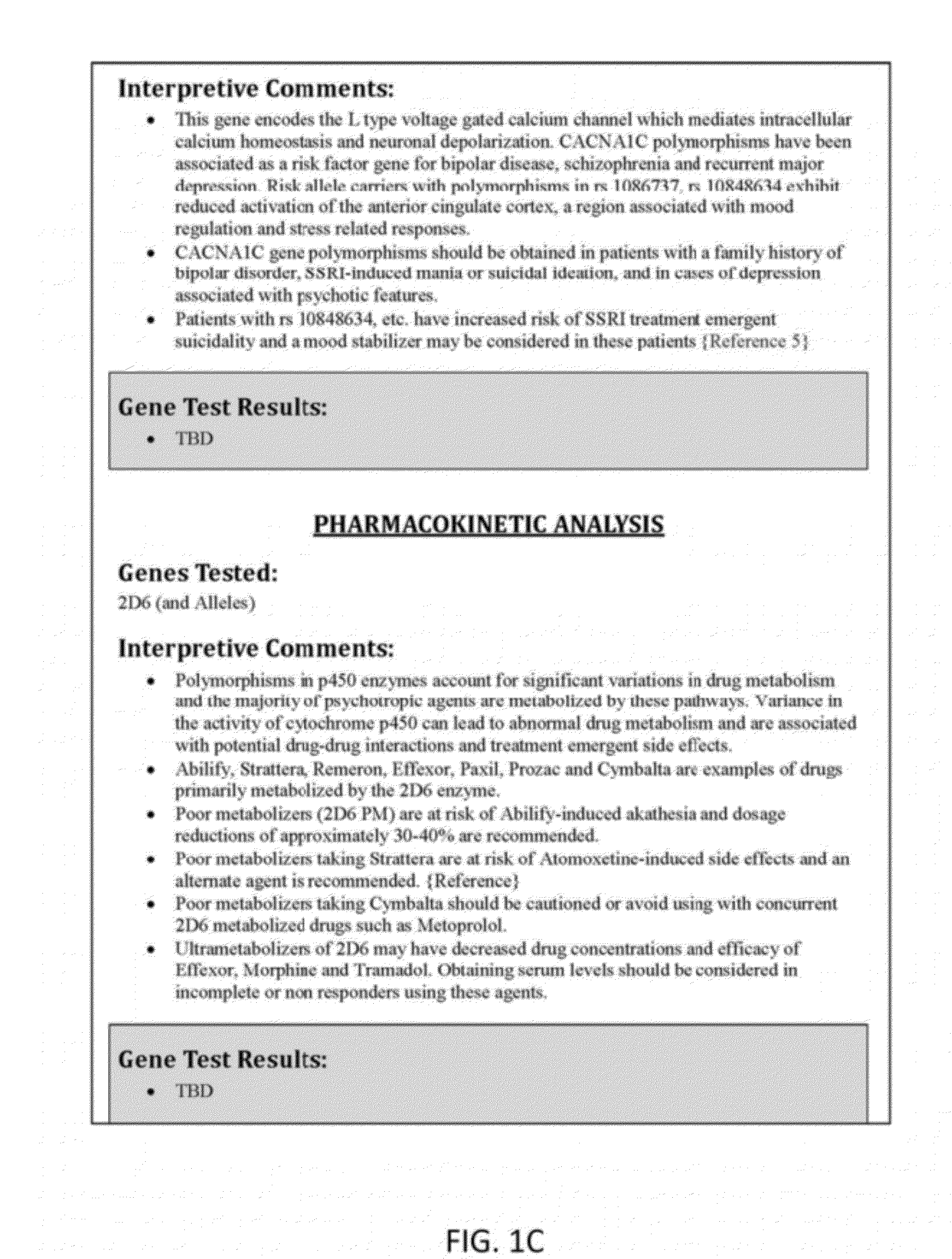 Neuropsychiatric Test Reports