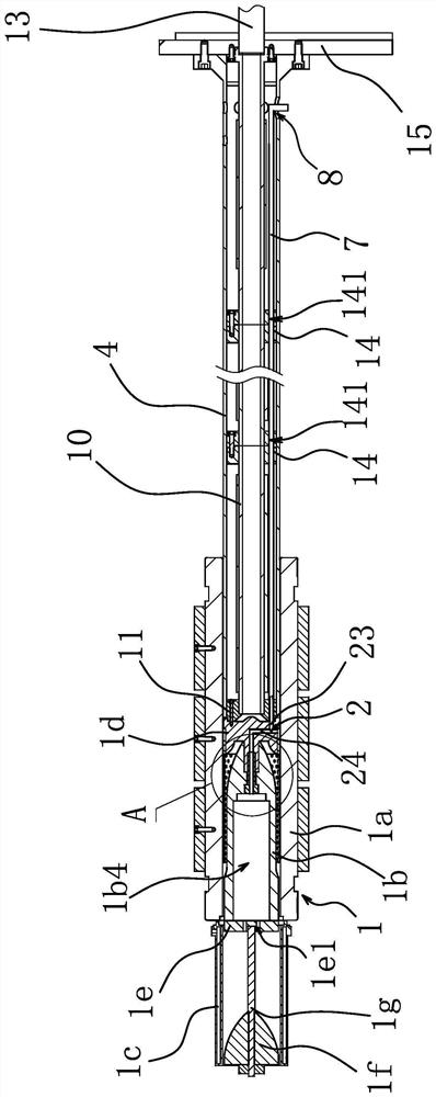 Production equipment of fiber reinforced composite pipe