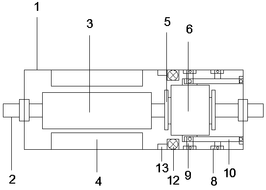 Electromagnetic brake motor