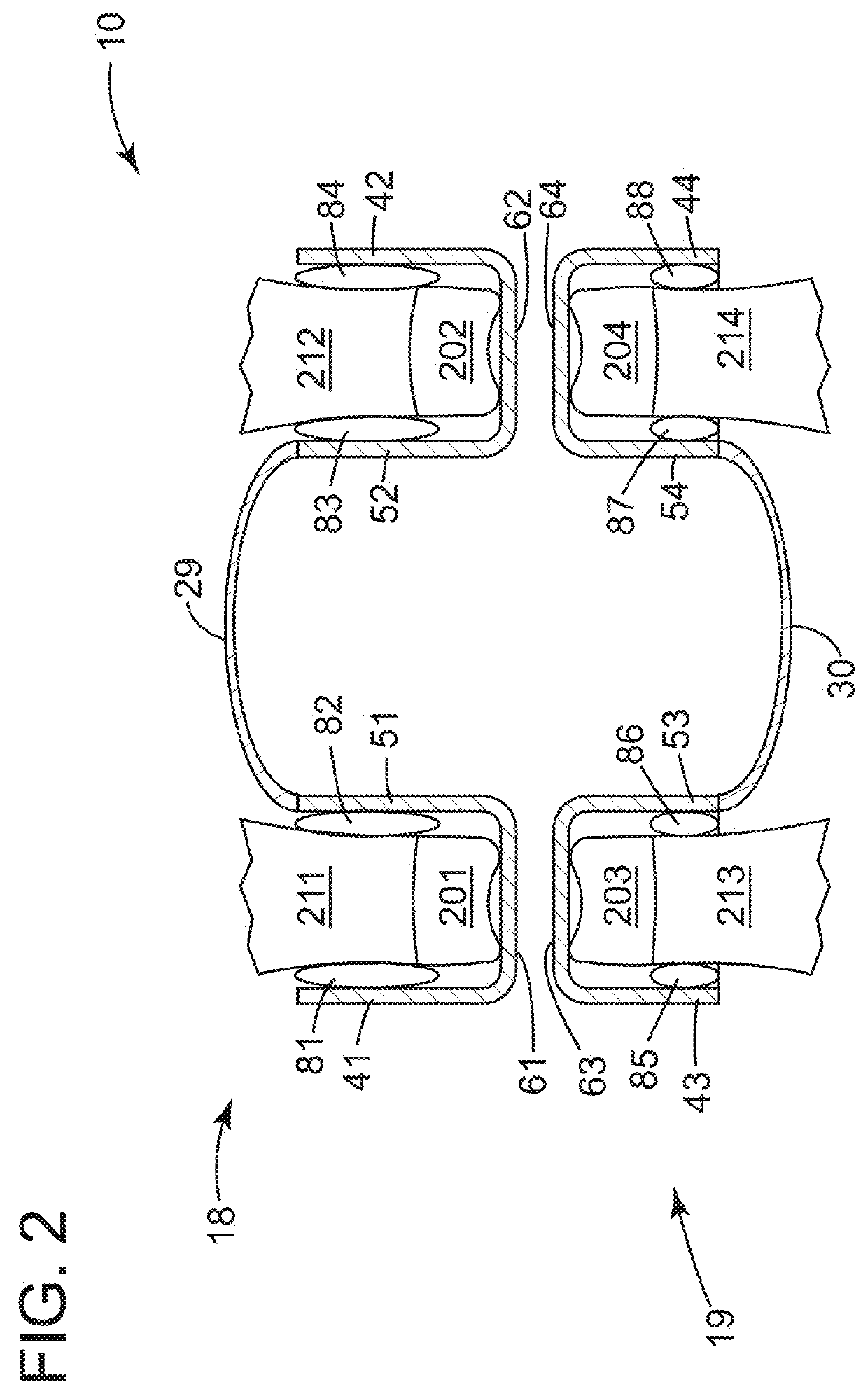 Mouthpiece for cooling of oral tissue of a patient