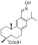 Oximido dehydroabietic acid compound and synthesis method thereof