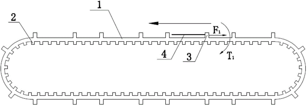 Smart card conveyer belt and smart card conveying mechanism