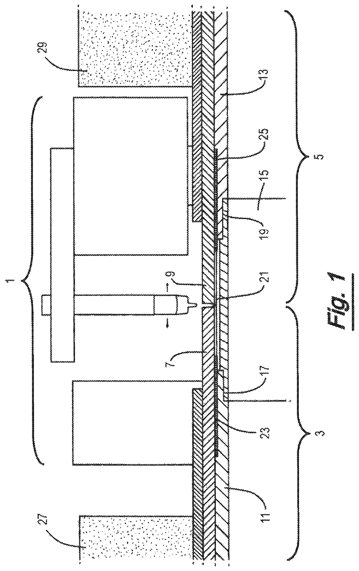 Joining lined pipe sections